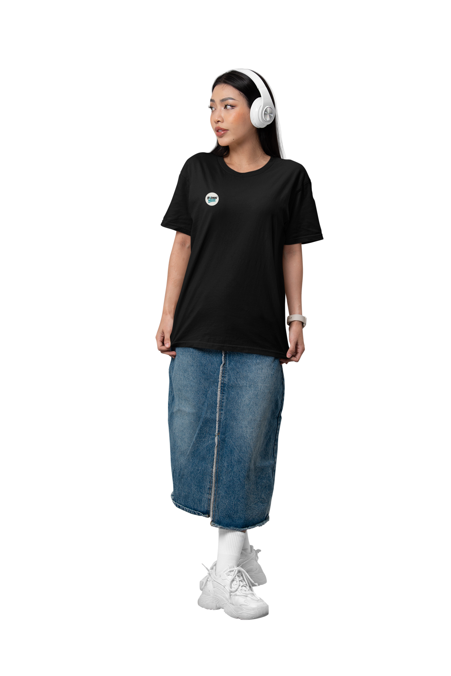 "COURTSIDE" Unisex Premium T-Shirt (Black)