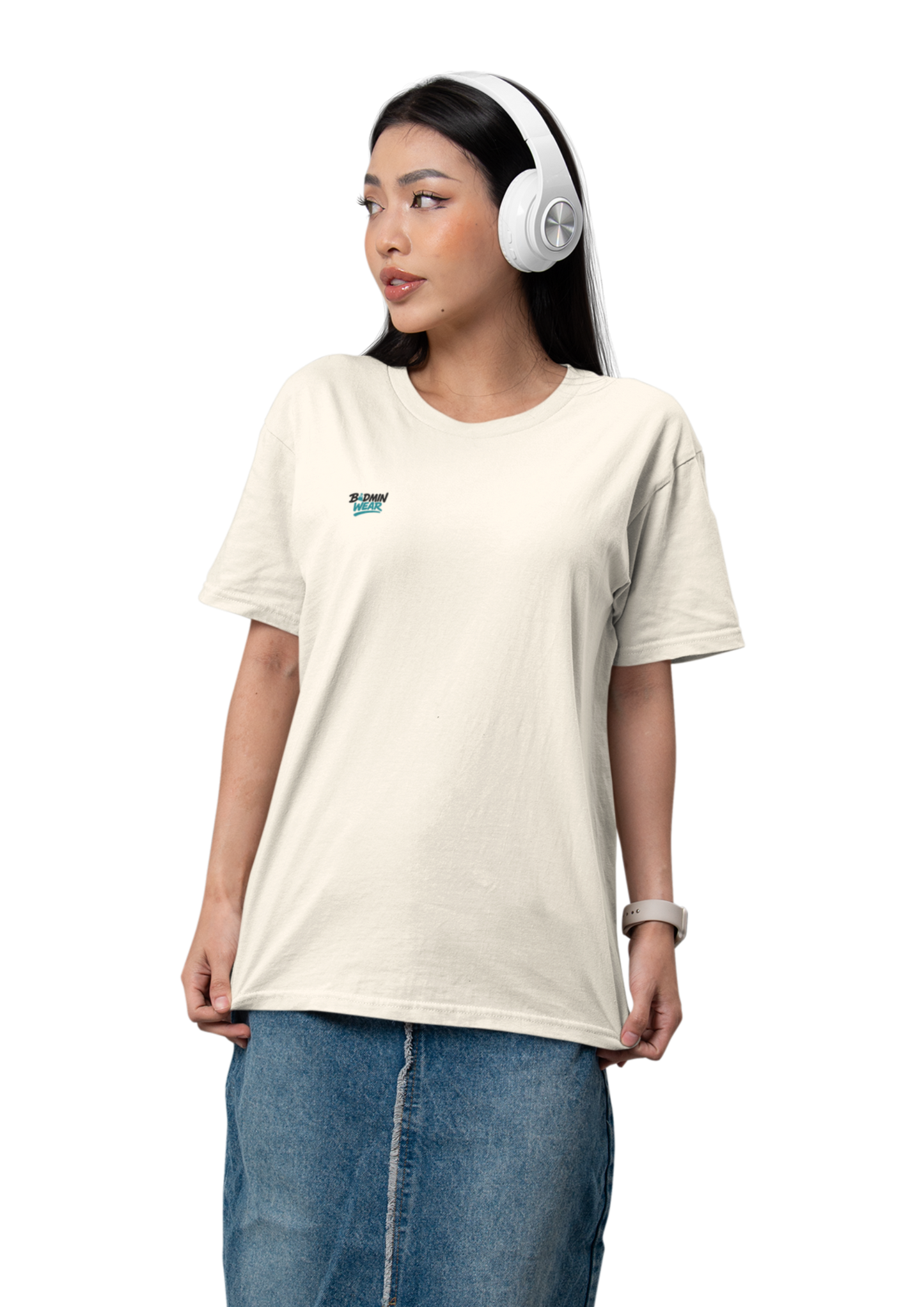 "COURTSIDE" Unisex Premium T-Shirt (Ivory)