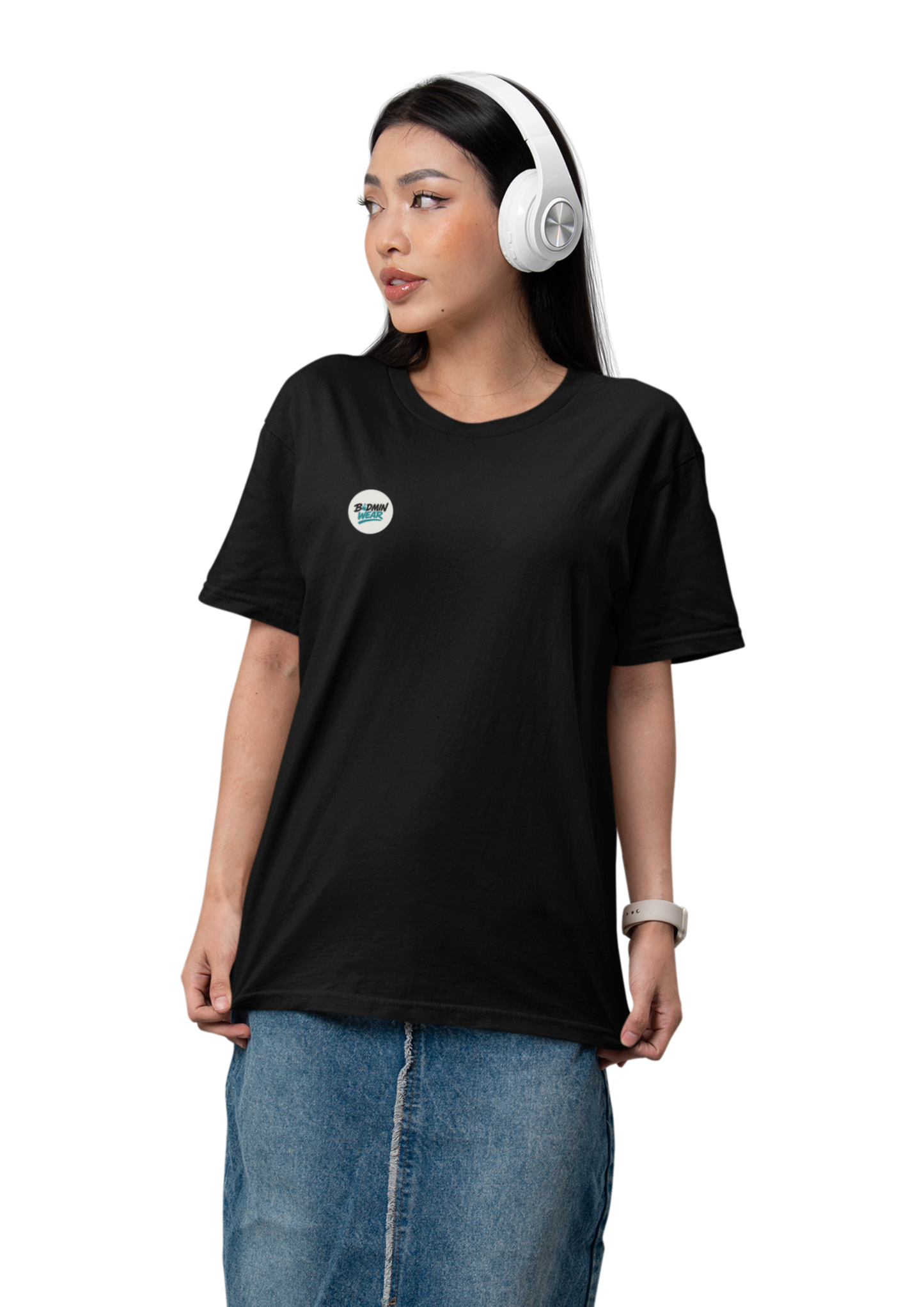 "COURTSIDE" Unisex Premium T-Shirt (Black)