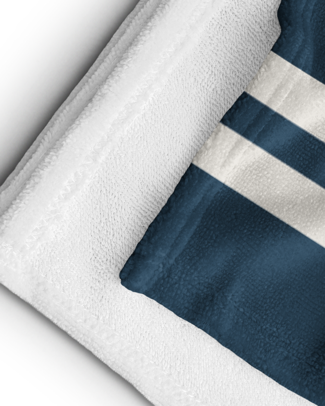 2.0 Badminwear Towel - Navy Blue/White