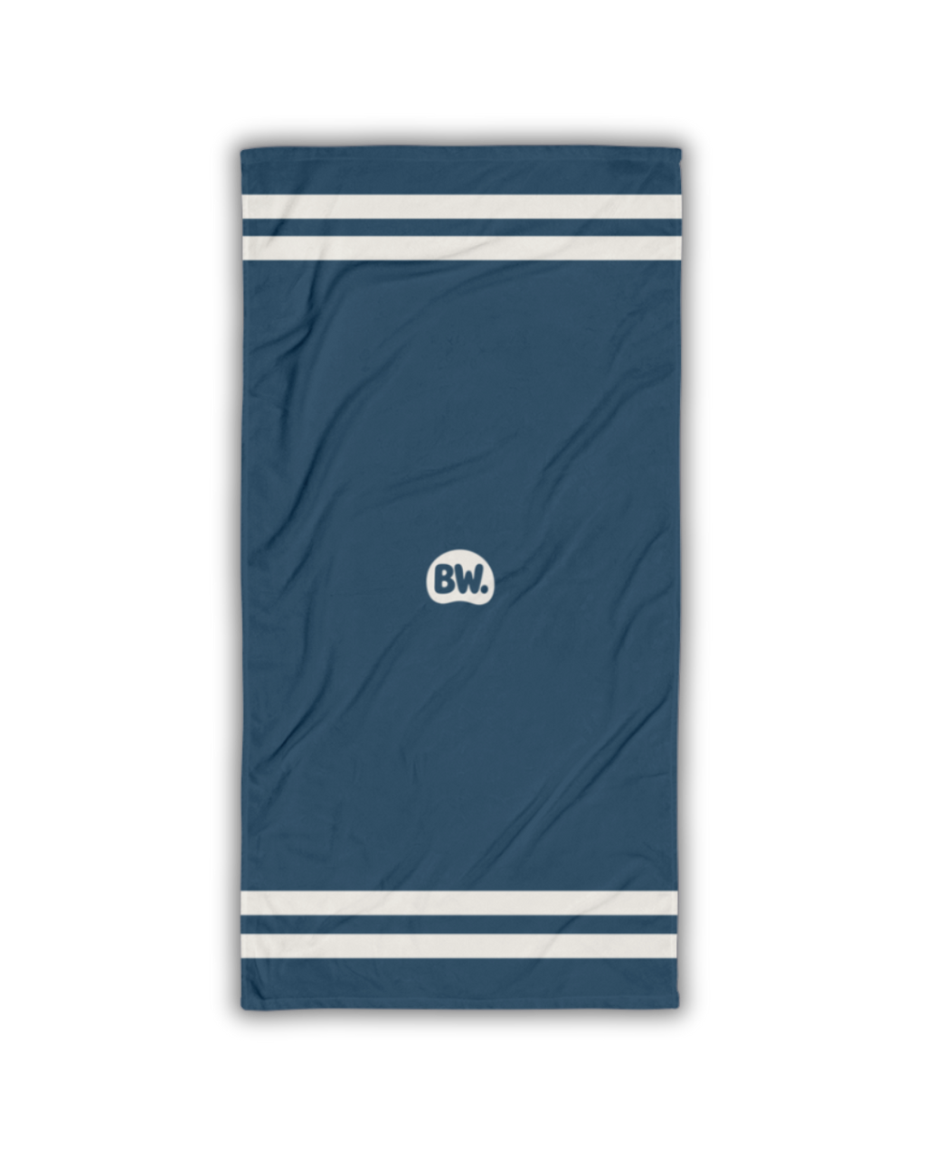 2.0 Badminwear Towel - Navy Blue/White
