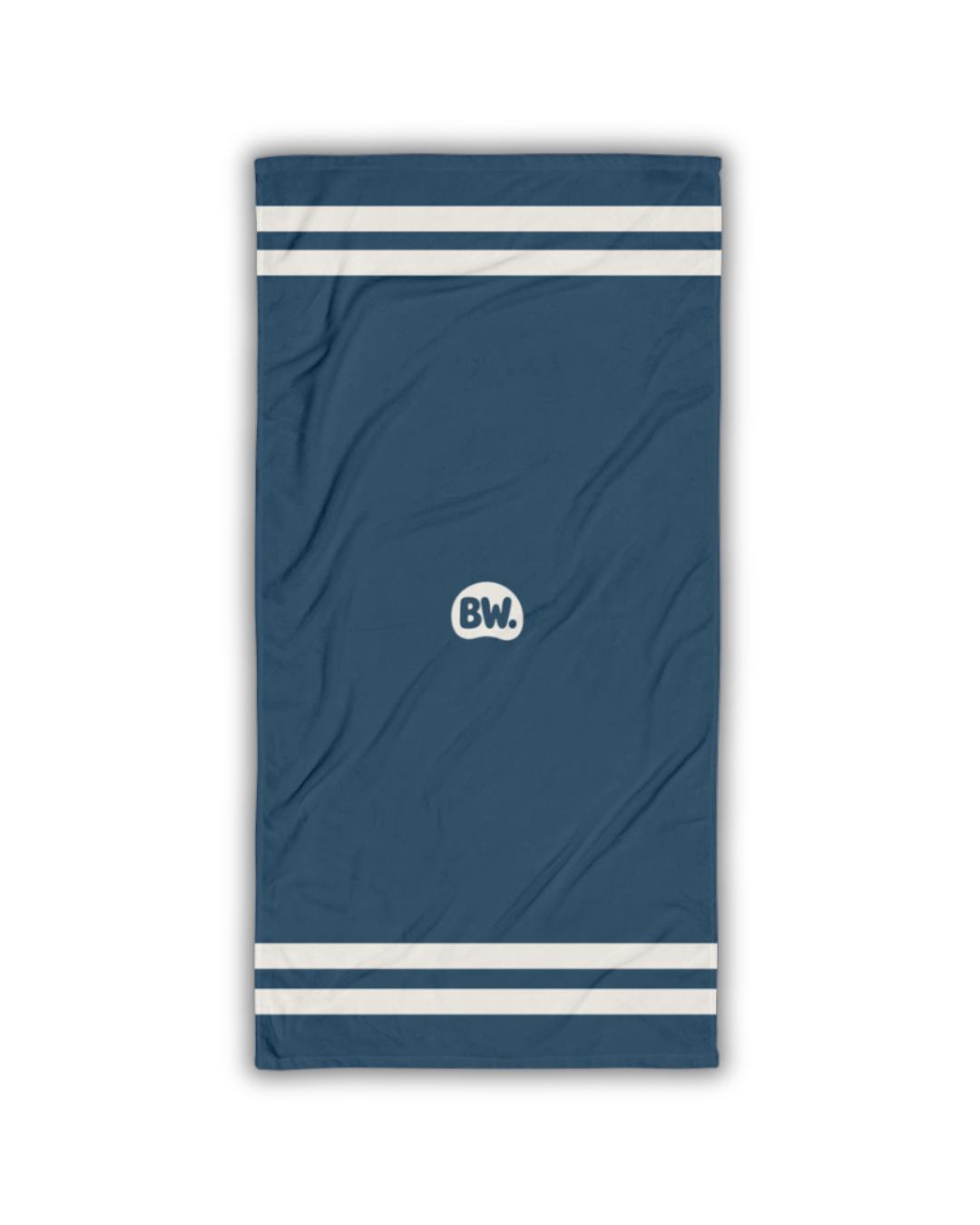 2.0 Badminwear Towel - Navy Blue/White