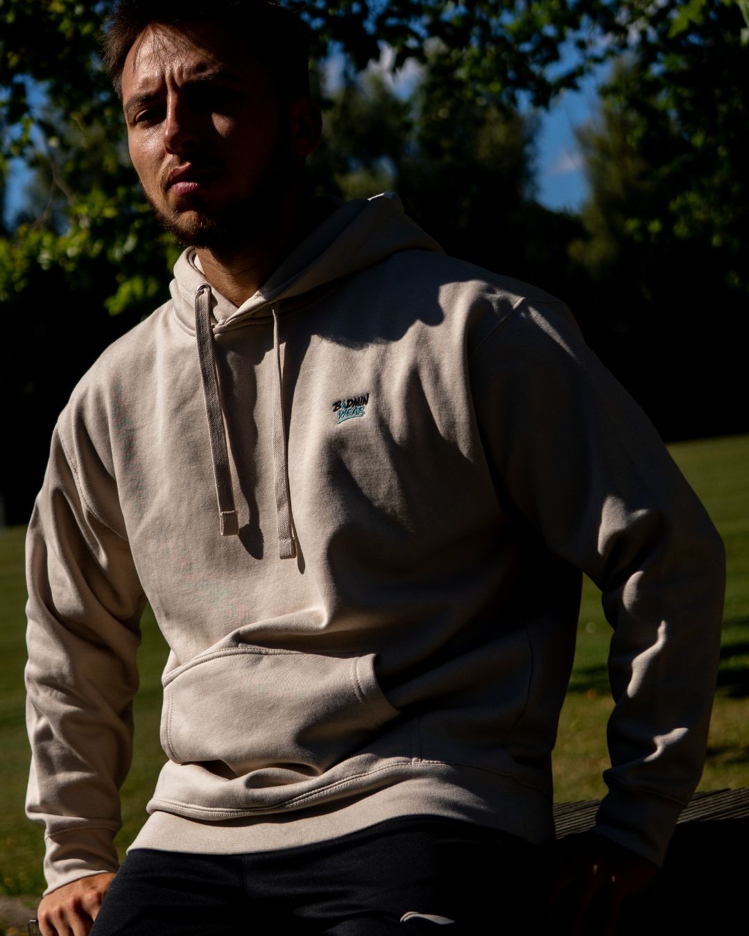 COURTSIDE V2 Premium Hoodie – Bone