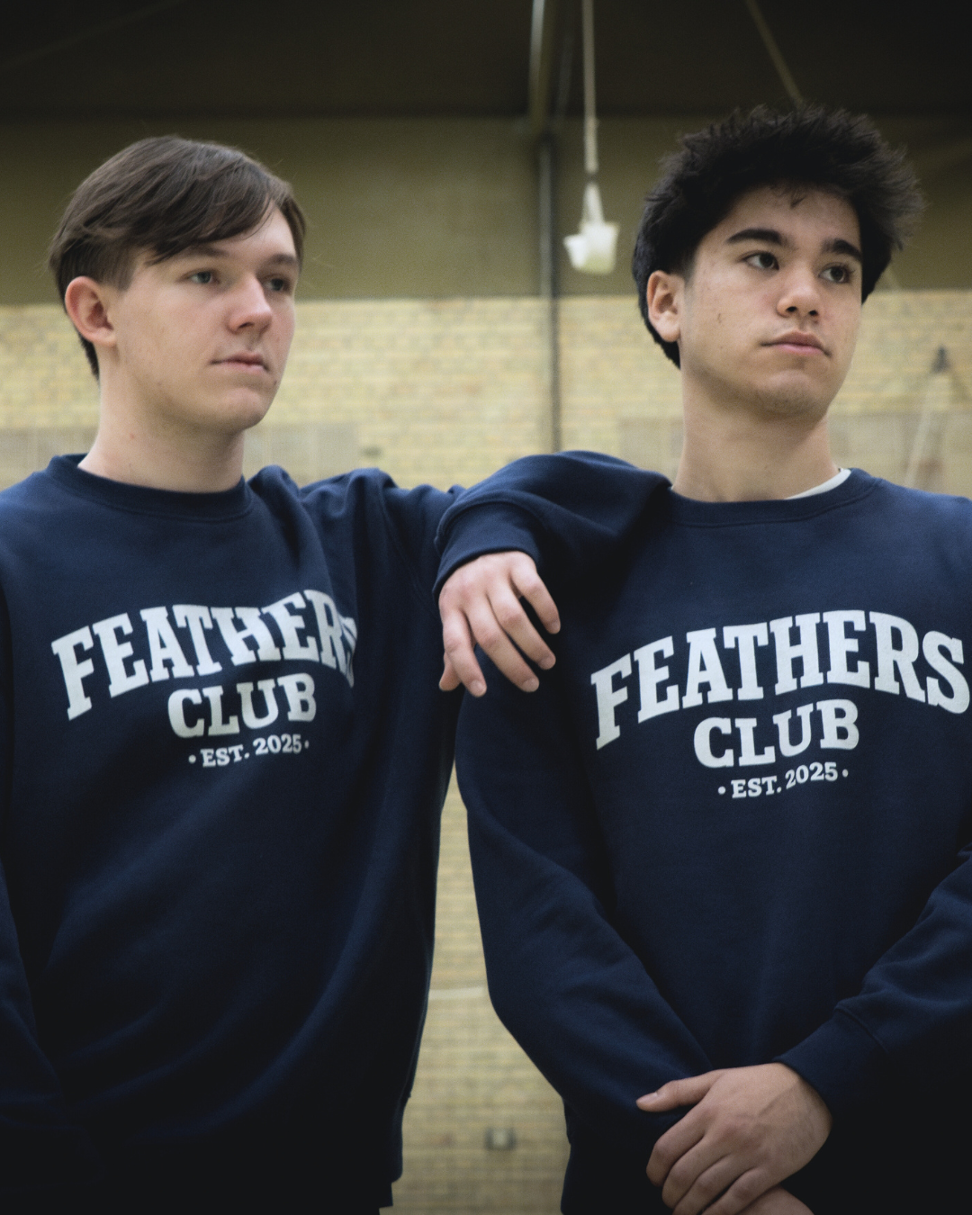 Feathers Club Oversized Crewneck