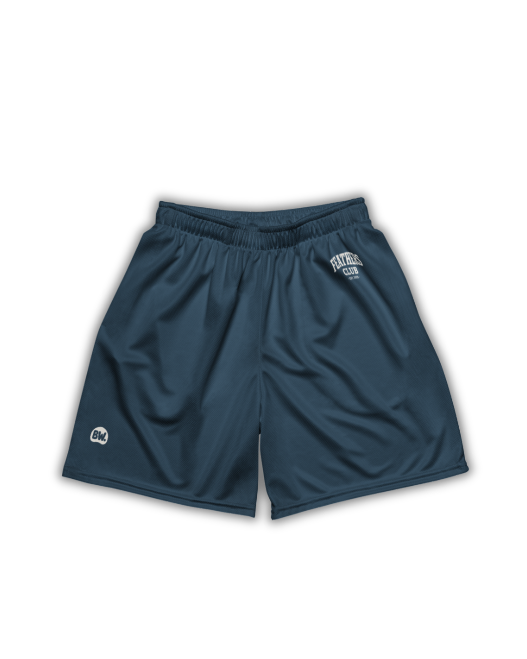 Feathers Club Shorts - Navy/Beige