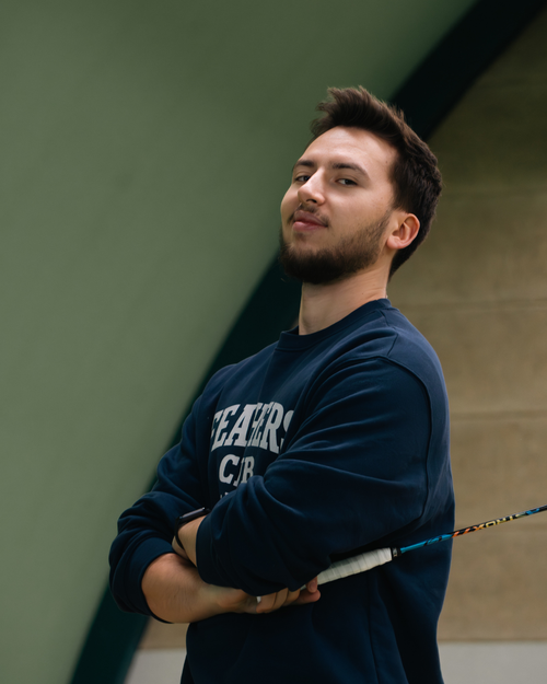 Feathers Club Oversized Crewneck