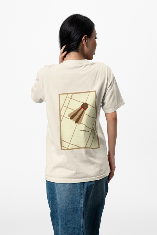 "COURTSIDE" Unisex Premium T-Shirt (Ivory)