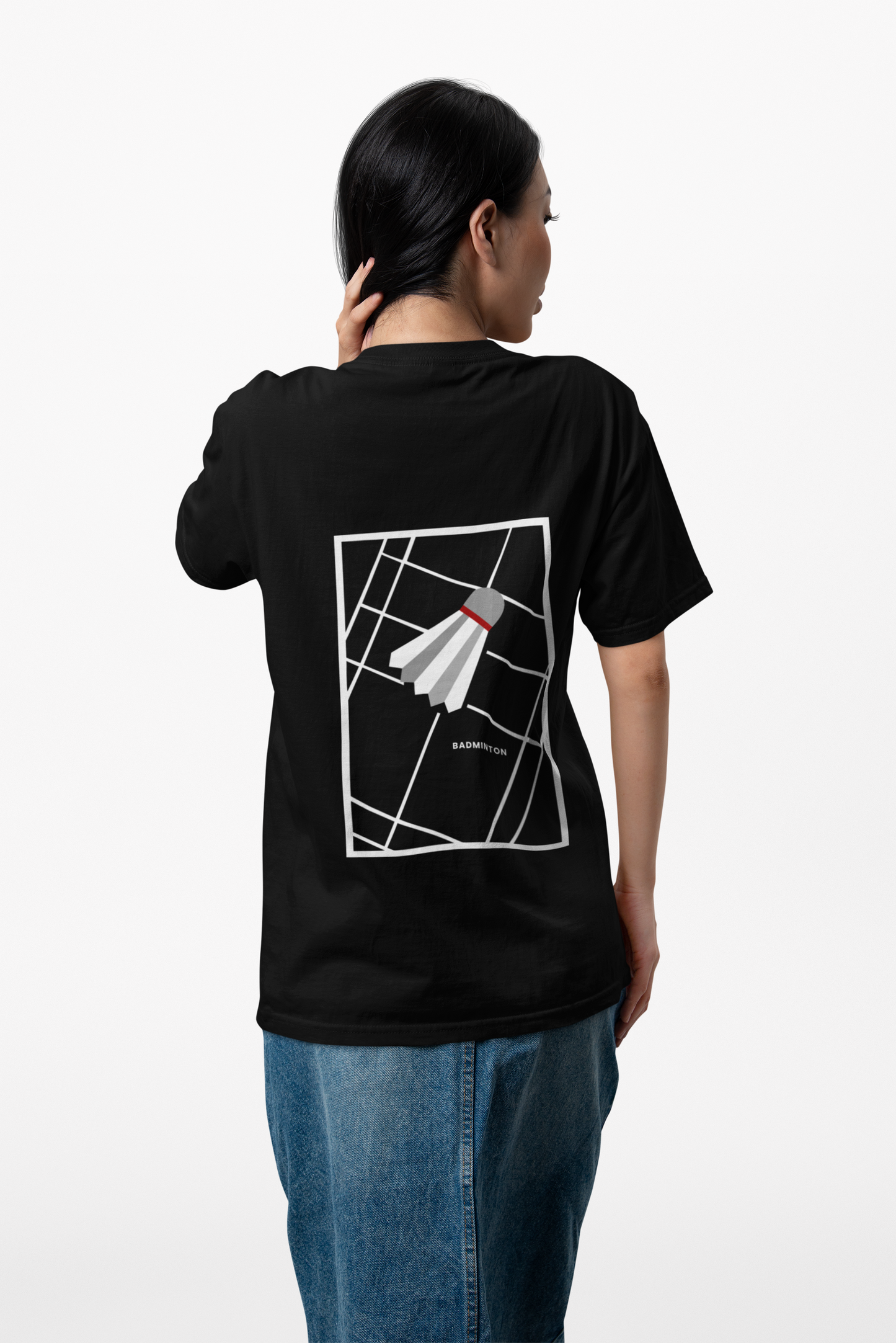 "COURTSIDE" Unisex Premium T-Shirt (Black)