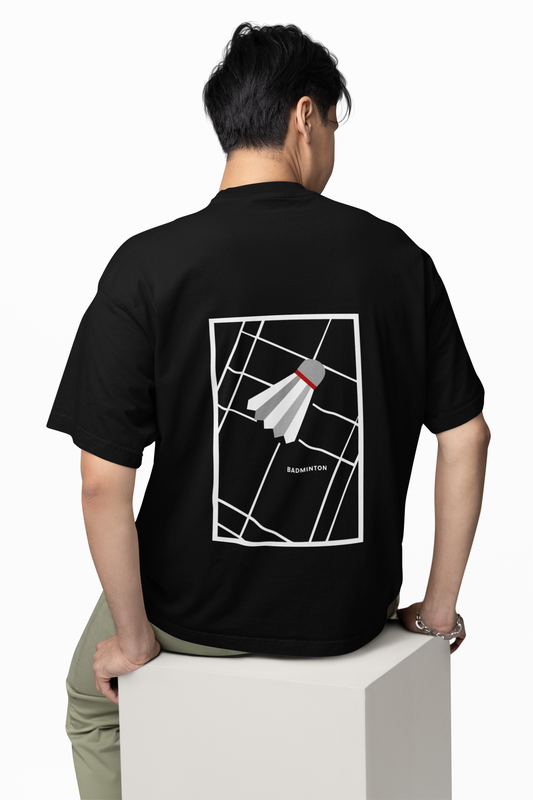 "COURTSIDE" Unisex Premium T-Shirt (Black)