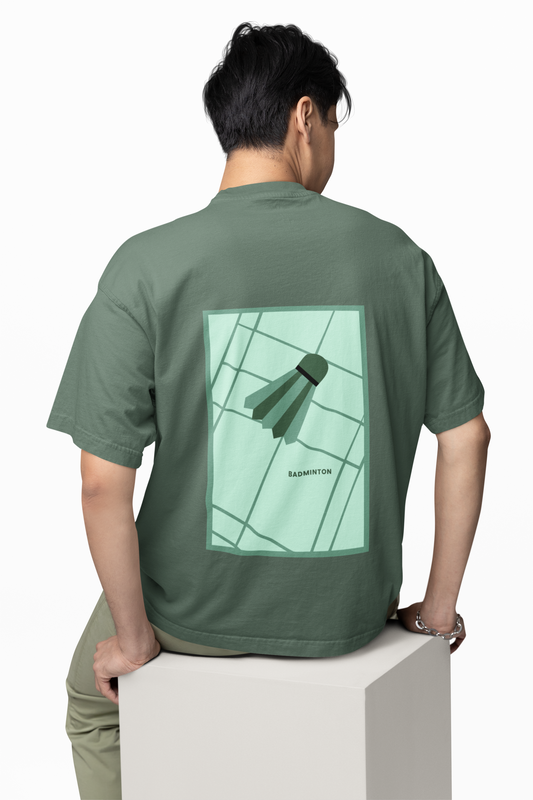"COURTSIDE" Unisex Premium T-Shirt (Green)