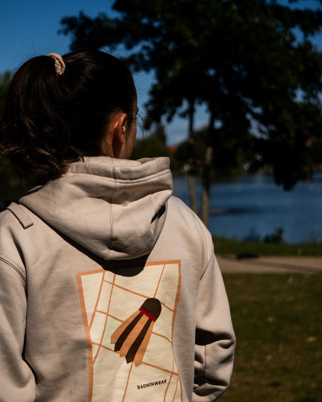 COURTSIDE V2 Premium Hoodie – Bone