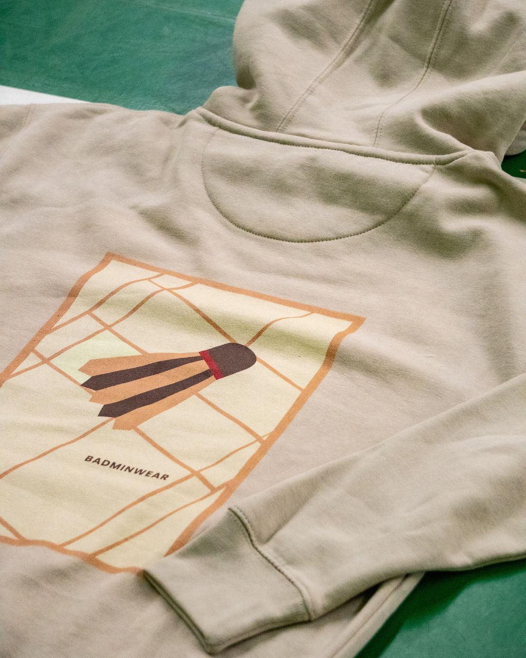 COURTSIDE V2 Premium Hoodie – Bone