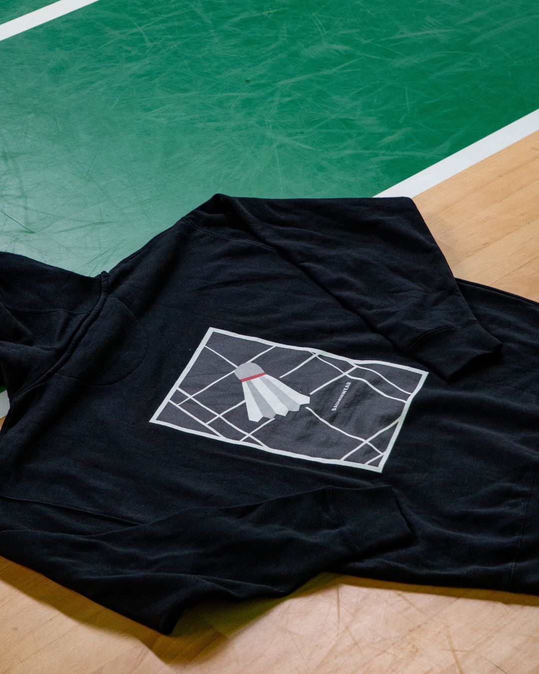 COURTSIDE V2 Premium Hoodie – Black