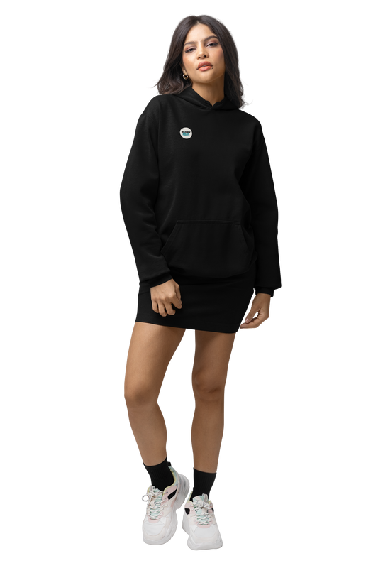 "COURTSIDE" Unisex Heavy Blend™ Hooded Sweatshirt (Black)