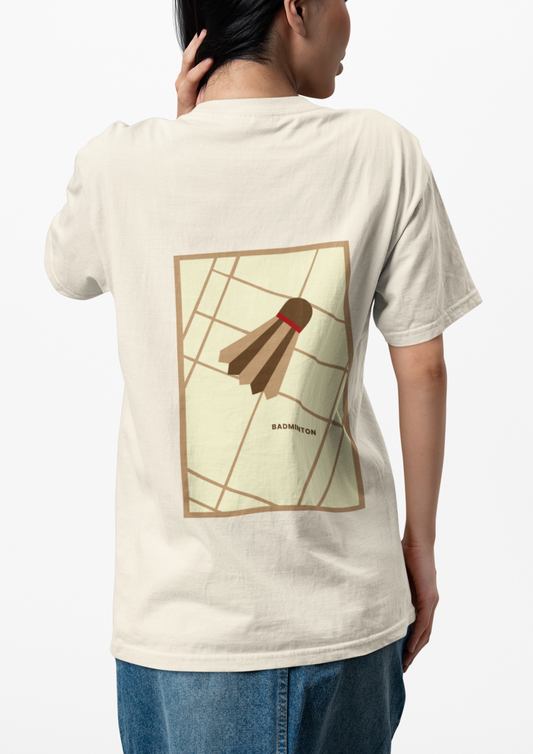 "COURTSIDE" Unisex Premium T-Shirt (Ivory)