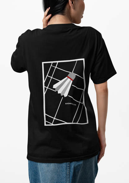 "COURTSIDE" Unisex Premium T-Shirt (Black)