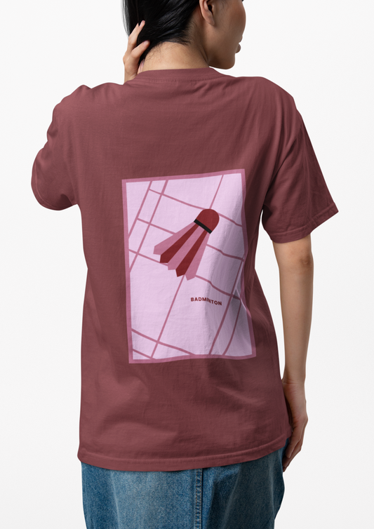 "COURTSIDE" Unisex Premium T-Shirt (Chili)