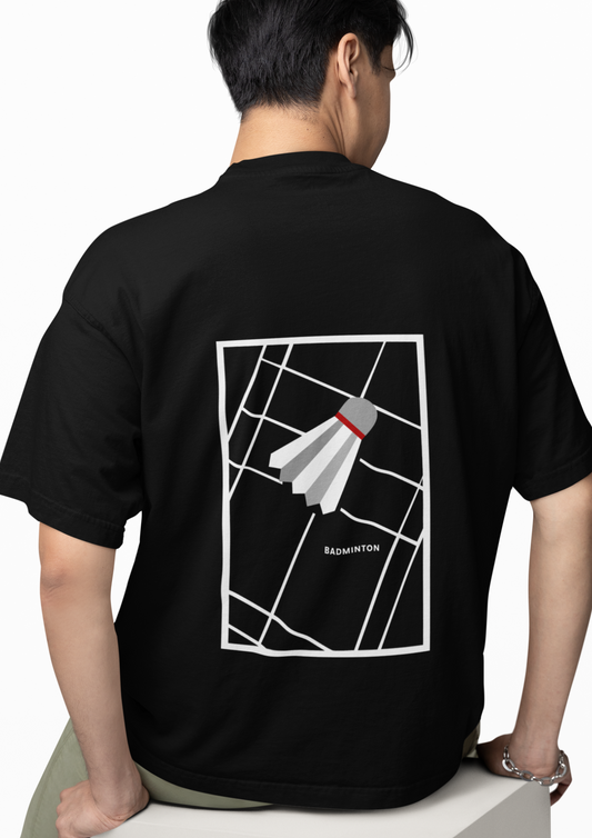"COURTSIDE" Unisex Premium T-Shirt (Black)