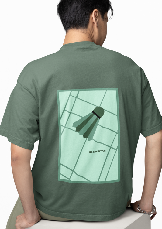 "COURTSIDE" Unisex Premium T-Shirt (Green)