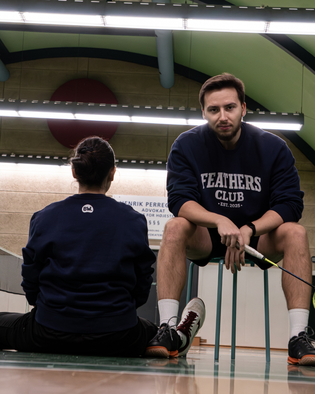 Feathers Club Oversized Crewneck