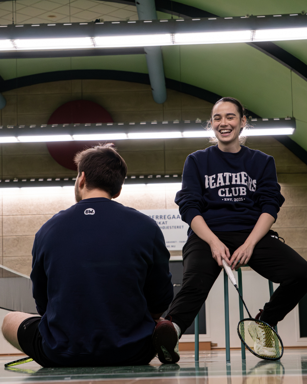 Feathers Club Oversized Crewneck