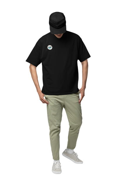 "COURTSIDE" Unisex Premium T-Shirt (Black)